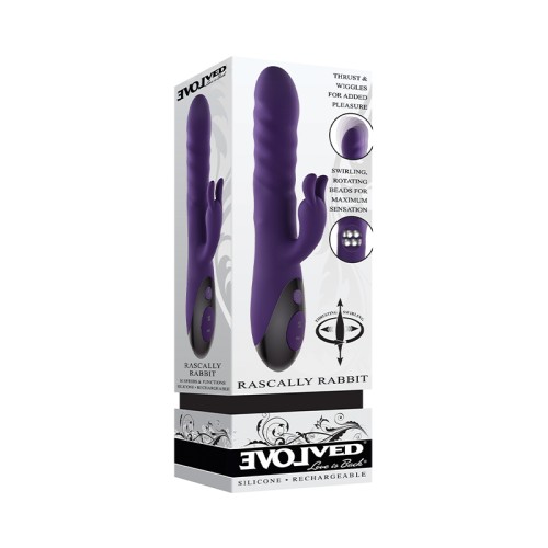 Evolved Rascally Rabbit Silicone Vibrator for Ultimate Pleasure