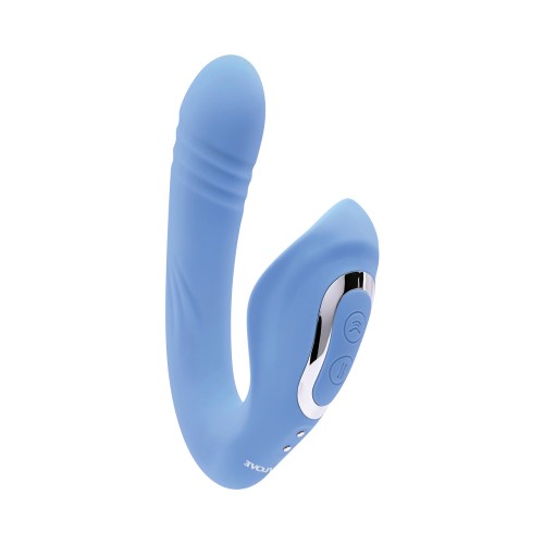 Evolved Tap & Thrust Rechargeable Dual Stimulator