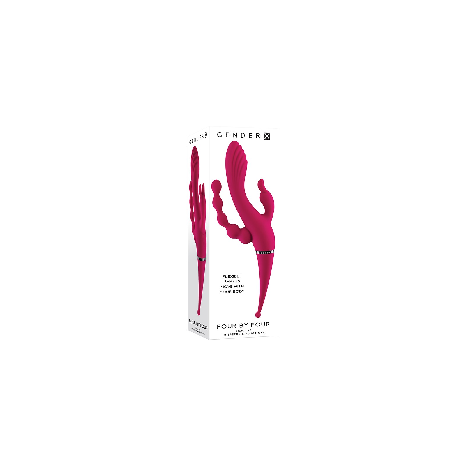 Vibrador Doble Estimulador Gender X Four By Four