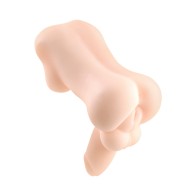 Gender X Complete Package Body Stroker with Shaft Beige