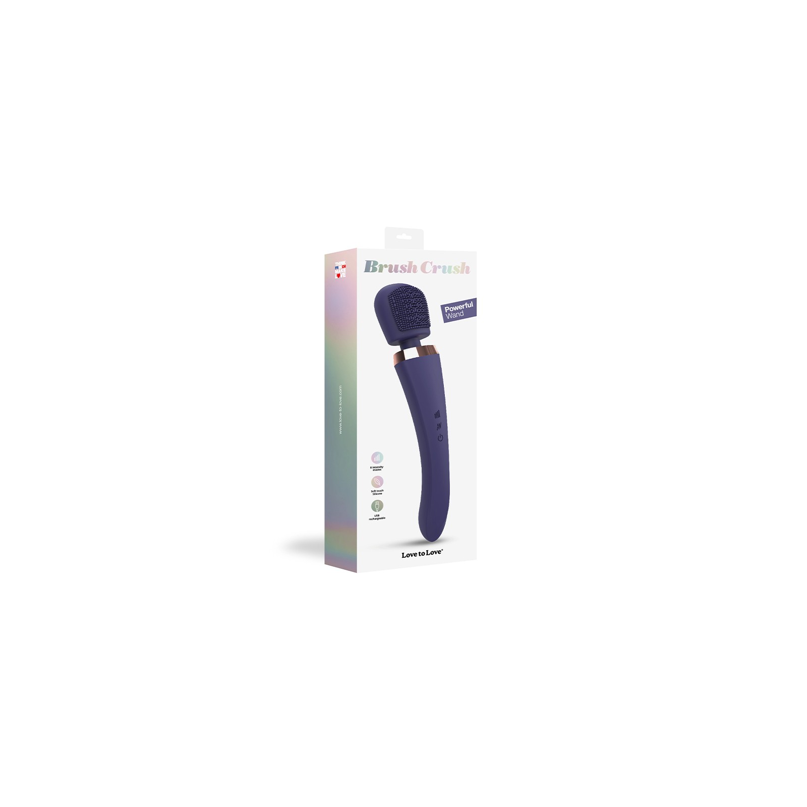 Love to Love Brush Crush Wand Vibrator