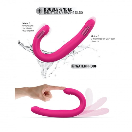 Dildo Doble Vibrante Dorcel Orgasmic - Recargable