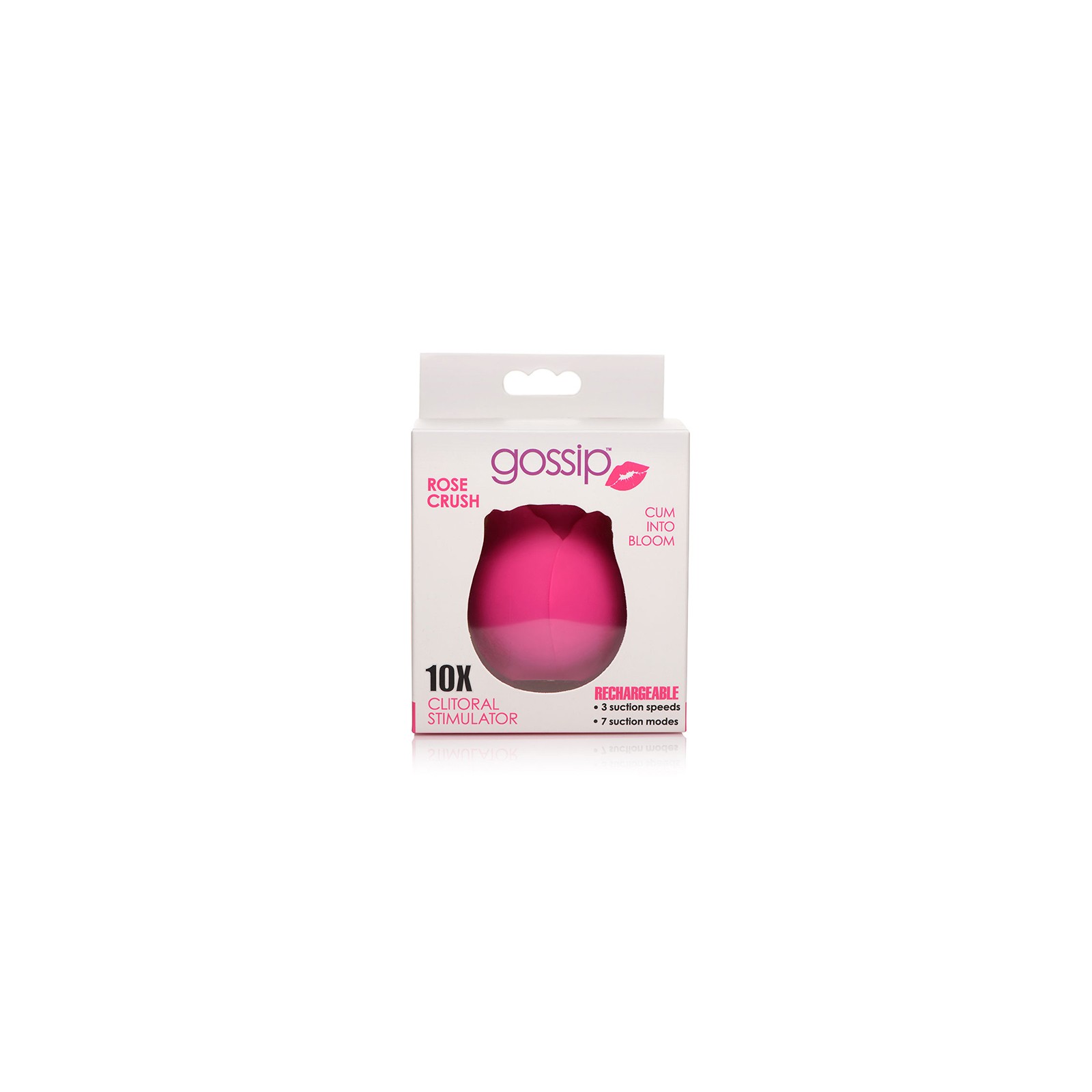 Curve Toys Gossip Cum Into Bloom Clitoral Stimulator for Ultimate Pleasure