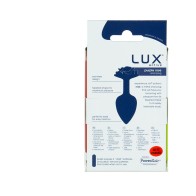 Plug Anal Metal Rose 3 in. de Lux Active