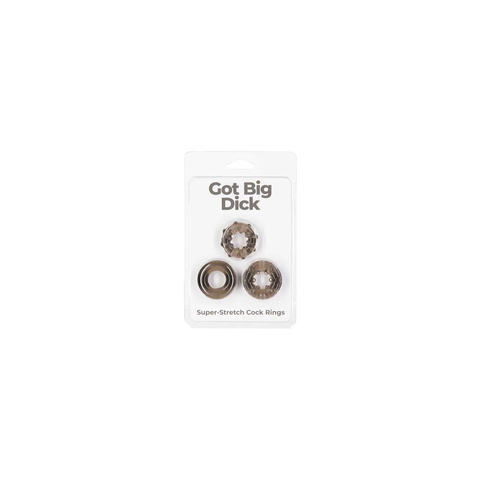 Got Big Dick Super-Stretch Cockrings 3-Pack