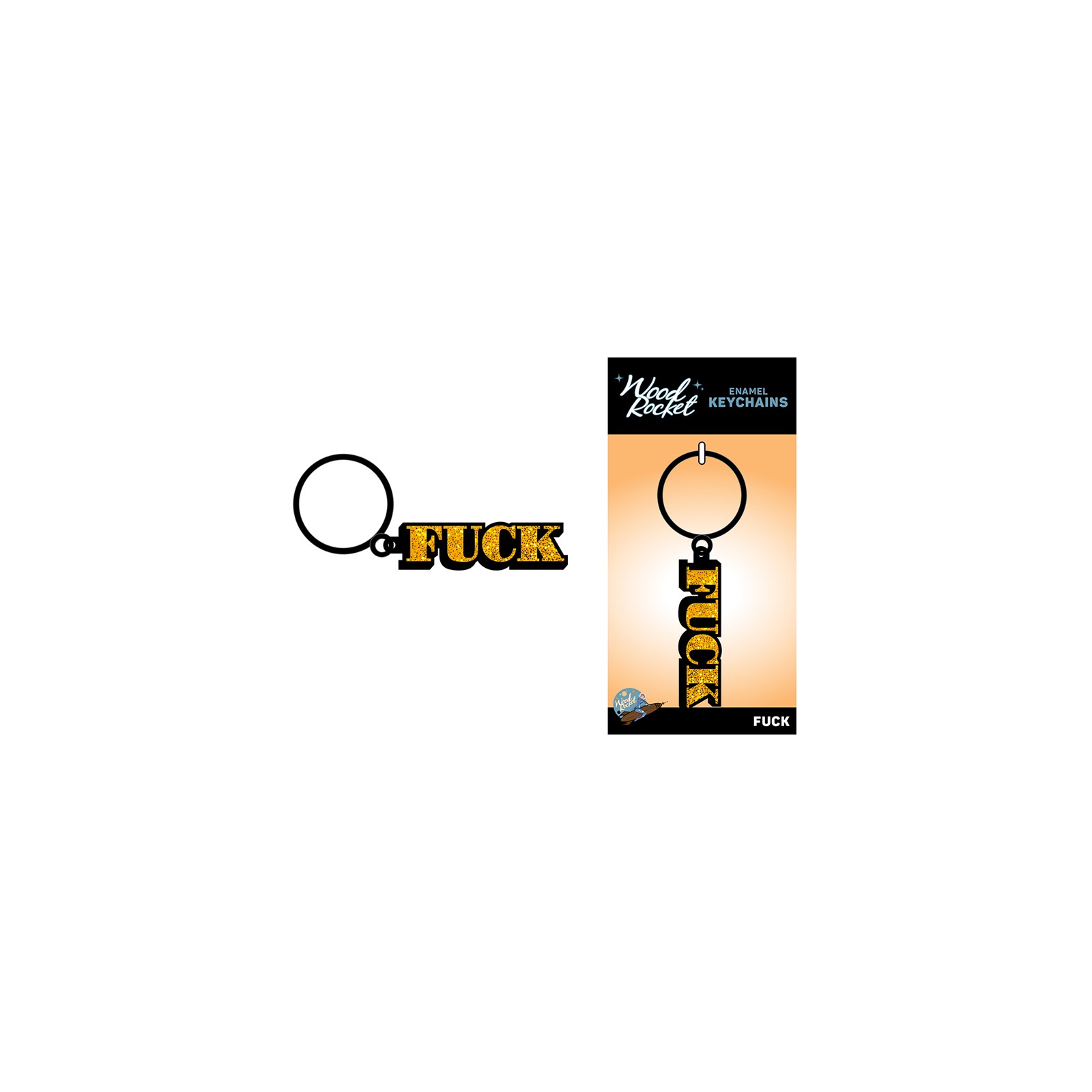 Funny Fuck Keychain - Novelty Accessory