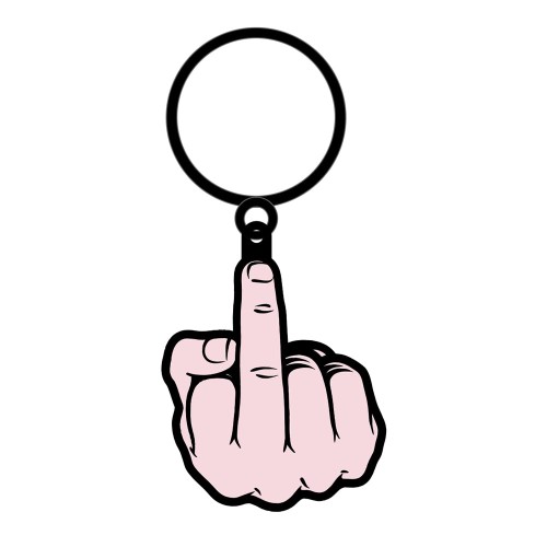 Sex Toy Keychain Middle Finger