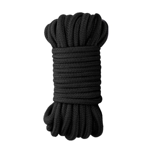 Ouch! Japanese Rope 10 m Black - Silk for Bondage Fun