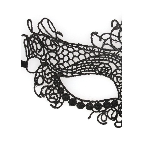 Ouch! Black & White Queen Lace Eye Mask