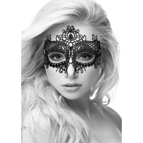 Ouch! Black & White Queen Lace Eye Mask