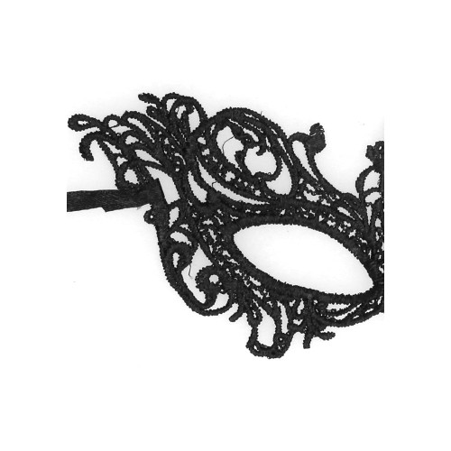 Ouch! Royal Lace Eye Mask Black & White