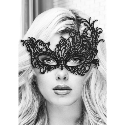 Ouch! Royal Lace Eye Mask Black & White