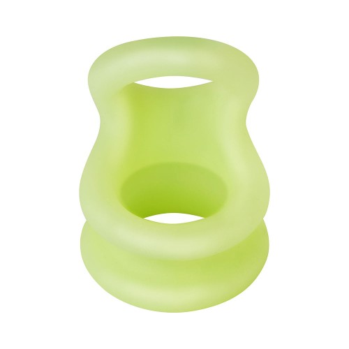 Forto F-20 Liquid Silicone Cockring & Ball Stretcher for Enhanced Pleasure