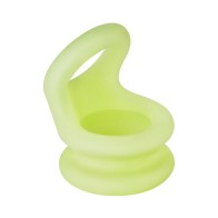 Forto F-20 Liquid Silicone Cockring & Ball Stretcher for Enhanced Pleasure