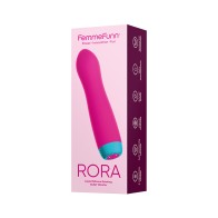 FemmeFunn Rora Vibrador Bullet Rotatorio Recargable Rosa