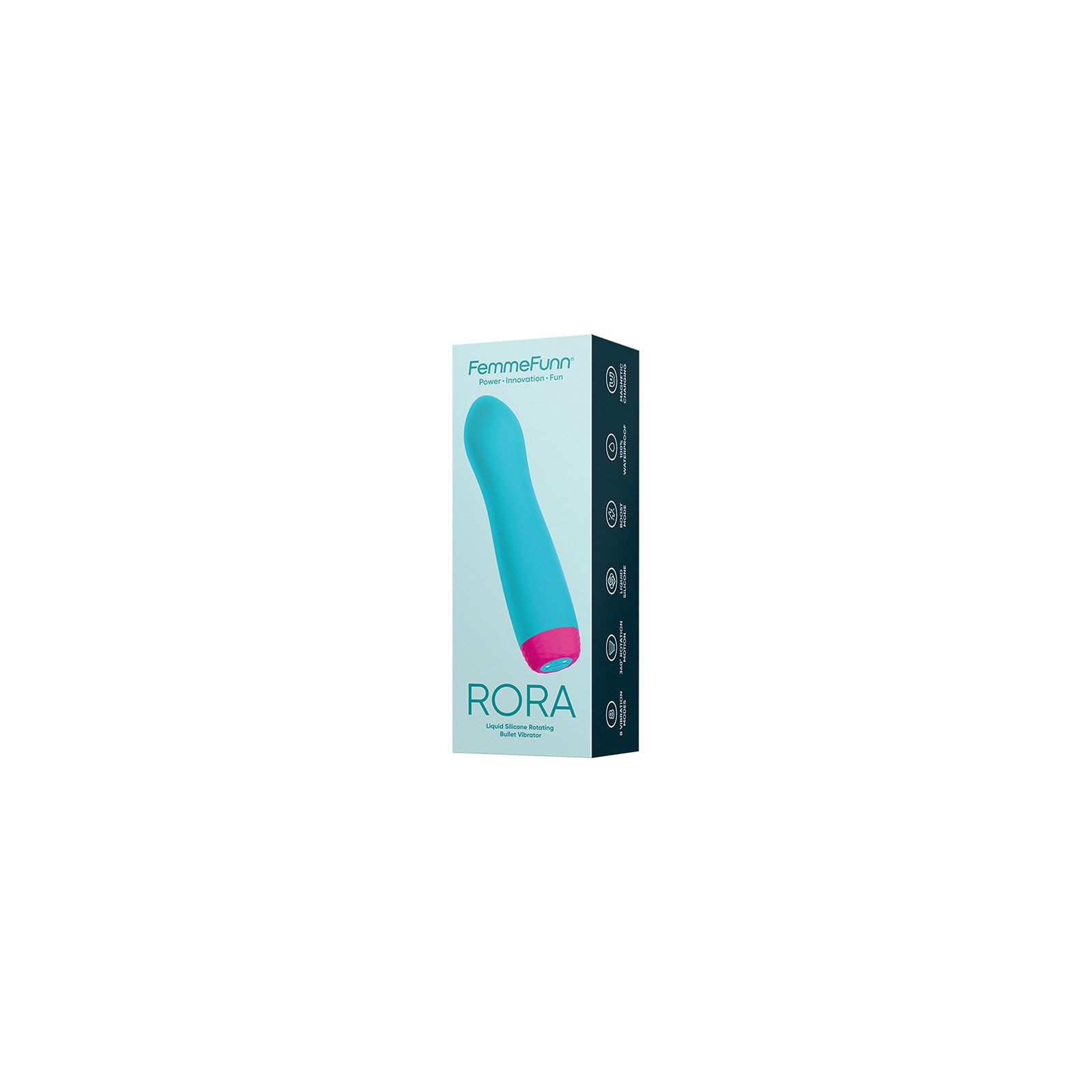 FemmeFunn Rora Vibrador Bullet Rotativo - Potente y A Prueba de Agua