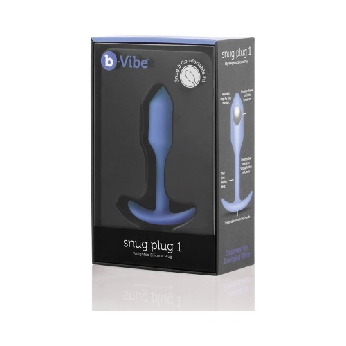 B-Vibe Snug Plug 1 Weighted Beginner Plug