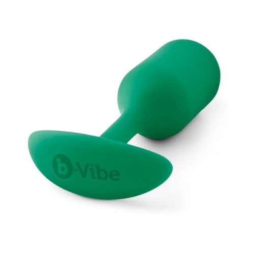 b-Vibe Snug Plug 2 Plug Anal con Peso para Principiantes