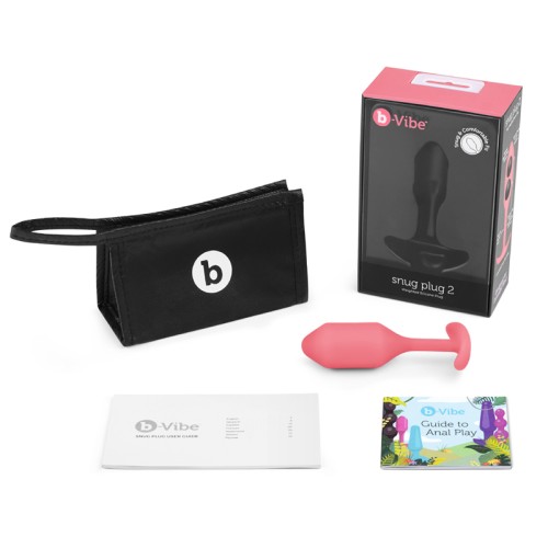 b-Vibe Snug Plug 2 Weighted Anal Plug