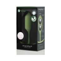 b-Vibe Snug Plug 4 Weighted Silicone Anal Plug