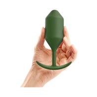 b-Vibe Snug Plug 4 Weighted Silicone Anal Plug