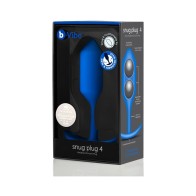 Plug Anal Pesado de Silicona b-Vibe Snug Plug 4