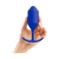 Plug Anal Pesado de Silicona b-Vibe Snug Plug 4