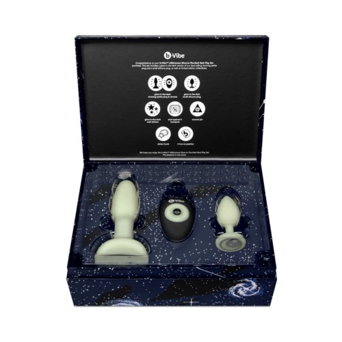 Set de Juguetes Anales Brillantes b-Vibe Asstronaut