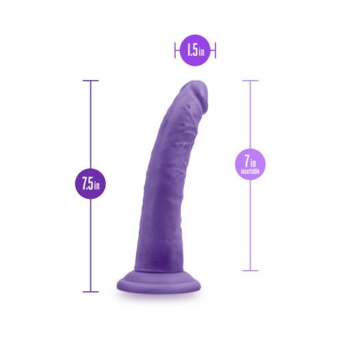 Au Naturel Bold Jack Dildo 7 in. Púrpura