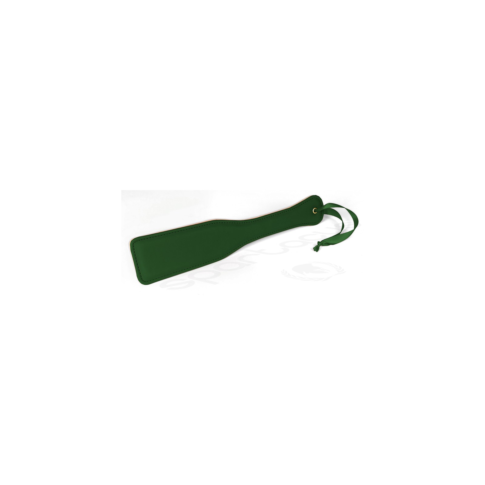 Spartacus Green PU Paddle with Reverse Plush