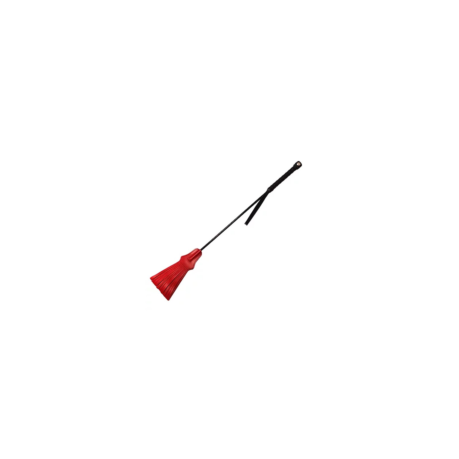 Rouge Tasseled Riding Crop for BDSM Play