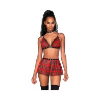 Dreamgirl 3-Piece Schoolgirl Costume Set O/S