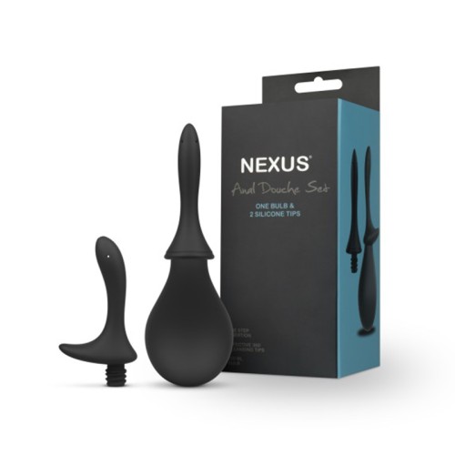 Nexus Anal Douche Set with Flexible Silicone Tips