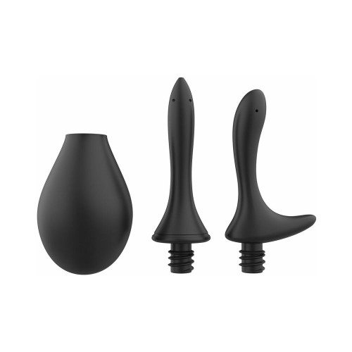 Set de Lavado Anal Nexus con Puntas de Silicona Flexibles