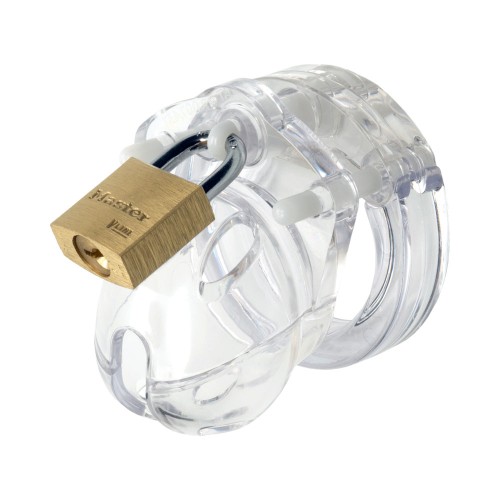 Mini Me Clear Male Chastity Cage for Ultimate Restraint