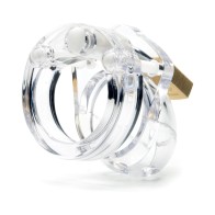 Mini Me Clear Male Chastity Cage for Ultimate Restraint