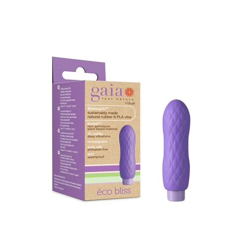 Vibrador Bullet Blush Gaia Eco Bliss con Funda