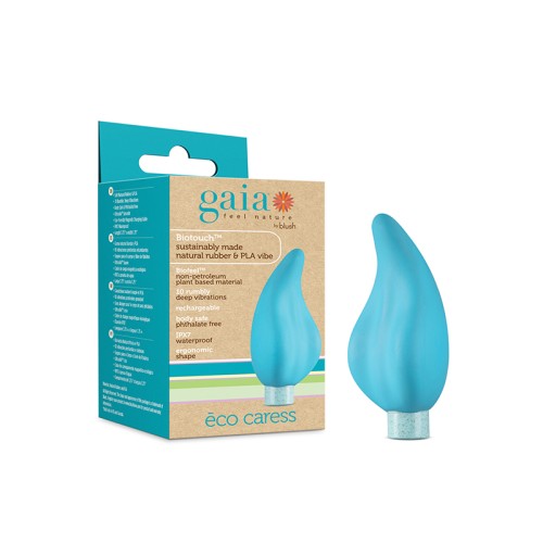 Blush Gaia Eco Caress Bullet Vibrator and Sleeve Aqua