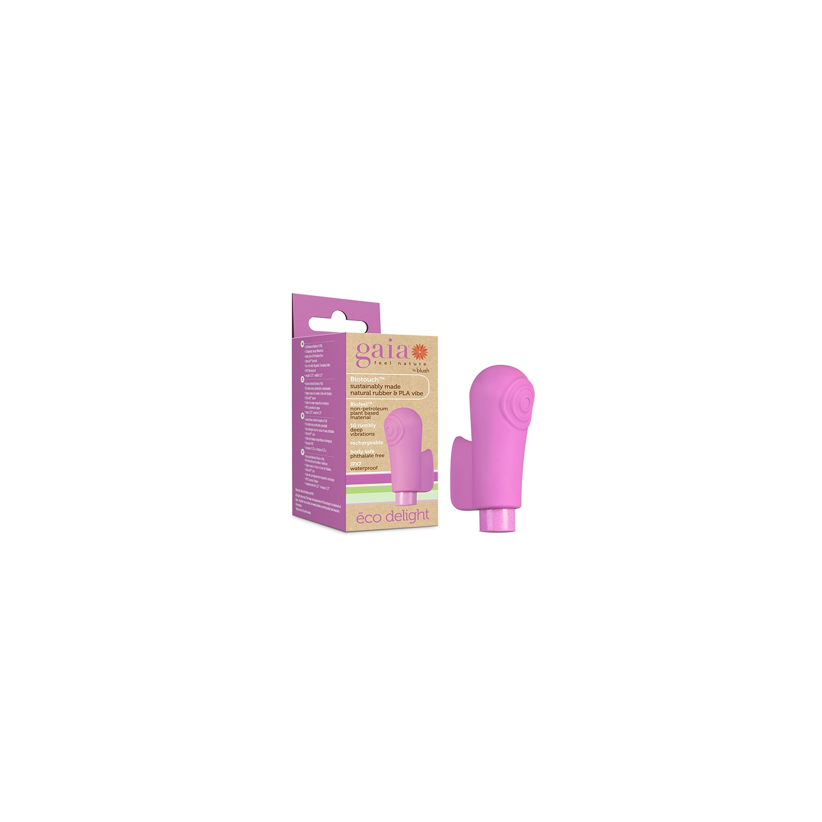 Vibrador Bullet Blush Gaia Eco Delight