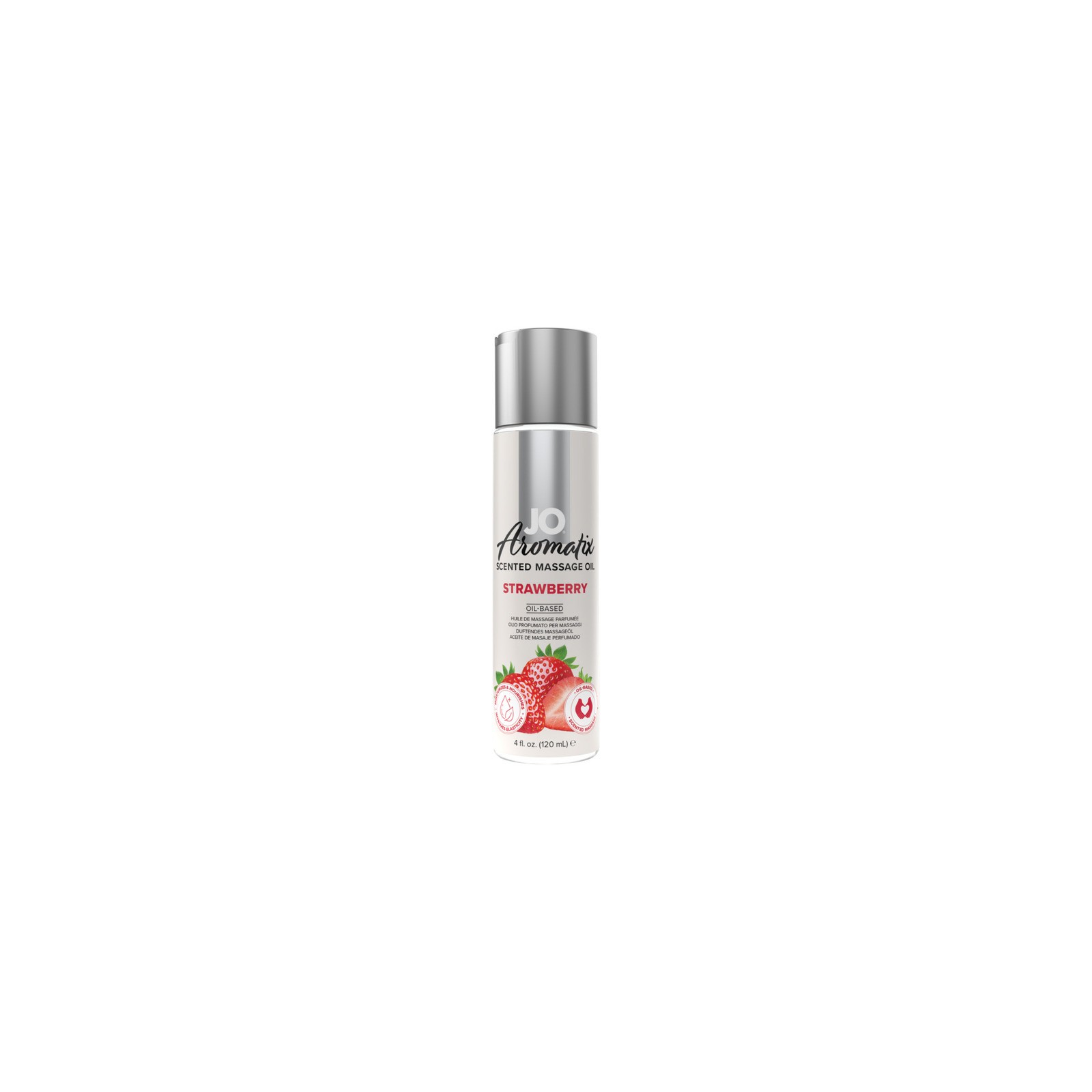 JO Aromatix Strawberry Massage Oil 4 oz