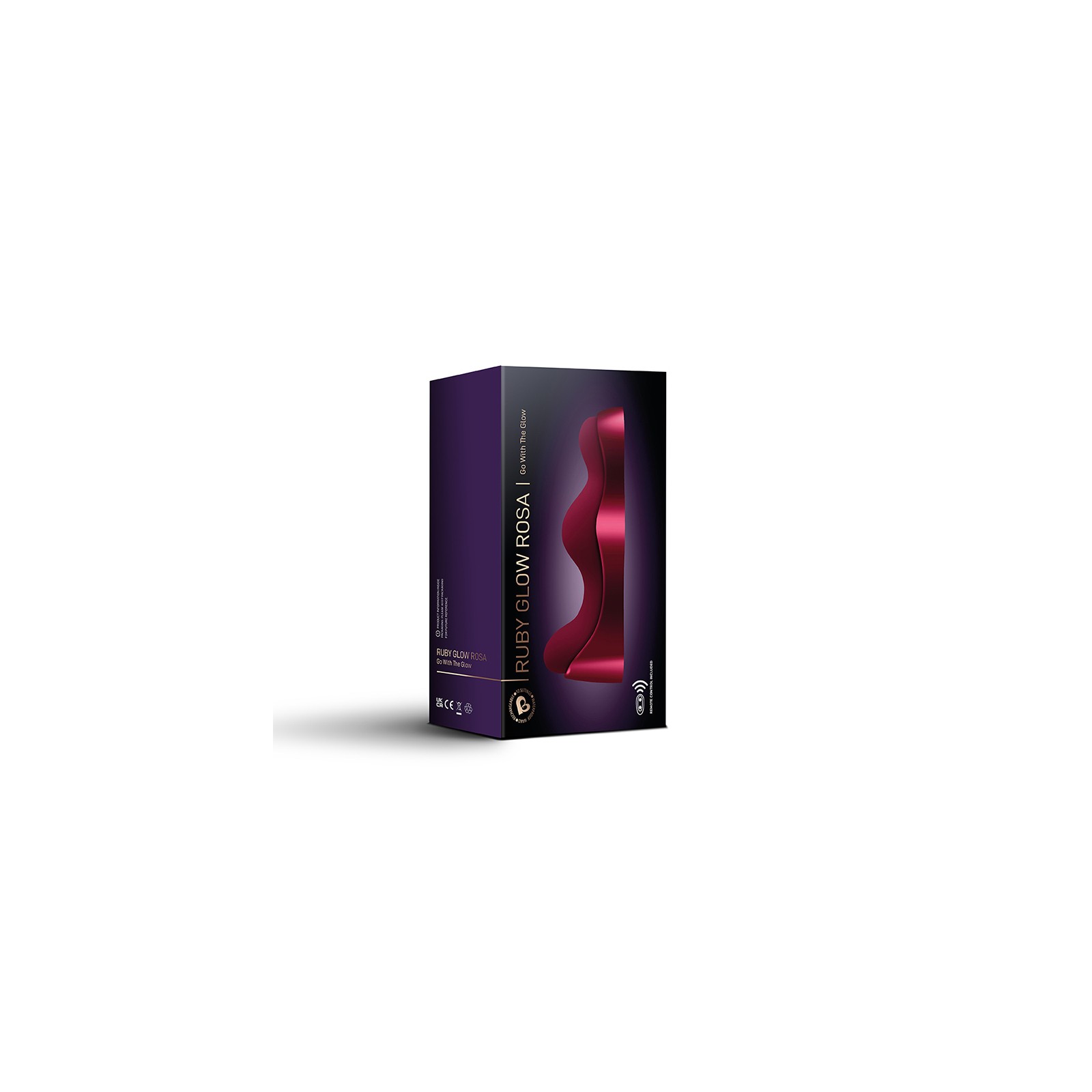 Rocks-Off Ruby Glow Saddle Vibrator