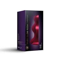 Vibrador en Forma de Silla Ruby Glow