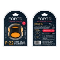 Forto F-22 Liquid Silicone D-Ring for Cock & Ball Enhancement