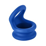 Forto F-20 Liquid Silicone Cockring and Ball Stretcher Medium