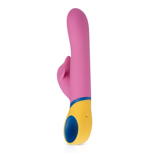 Powerful Pink Dolphin Vibrator with Motors