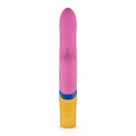 Powerful Pink Dolphin Vibrator with Motors