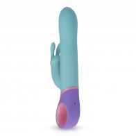 PMV20 Meta Rabbit Vibrator Teal Silicone