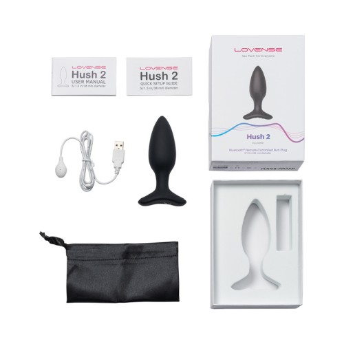 Plug Anal Vibrador Bluetooth Lovense Hush 2