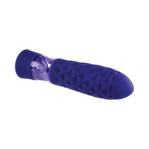 Evolved Raver Light-Up Silicone Bullet Vibrator Purple