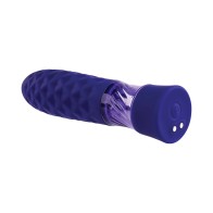 Evolved Raver Light-Up Silicone Bullet Vibrator Purple